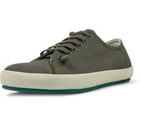 Camper, Peu Rambla Vulcanizado - Zapatillas para Hombre, Color Verde, 41 (EU), Piel Negra, 41 EU