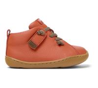 CAMPER Peu - Smart casual shoes for First walkers - Orange, size 21, Smooth leather