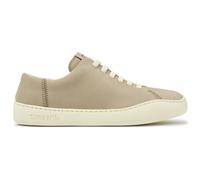 Camper Peu Touring Zapatillas de nobuk beige para mujer. | Con plantillas OrthoLite® Recycled™ extraíbles, cordones elásticos y suelas de EVA (20 % recicladas).