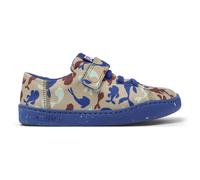 CAMPER Peu Touring - Smart casual shoes for Girls - Beige,Blue,Red, size 27, Cotton fabric