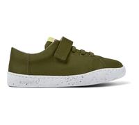 CAMPER Peu Touring - Smart casual shoes for Girls - Green, size 32, Cotton fabric
