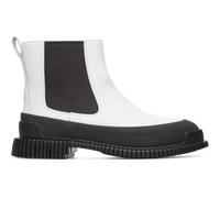 CAMPER Pix - Ankle boots for Women - Black,White, size 36, Smooth leather