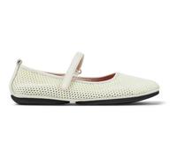 CAMPER Right - Ballerinas for Women - White, size 38, Cotton fabric/Smooth leather