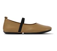 CAMPER Right - Flat shoes for Women - Brown, size 41, Smooth leather