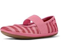 CAMPER Right - Ballerinas for Girls - Pink,Red, size 34, Cotton fabric/Smooth leather