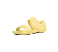 Camper Right Nina 21735, Sandalias Planas, Mujer, Amarillo 084, 36 EU