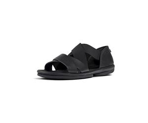 Camper Right Nina K201367, Sandalia X-Strap Mujer, Negro 006, 39 EU
