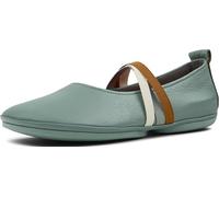 CAMPER Twins - Ballerinas for Women - Green, size 38, Smooth leather