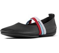Camper Right Nina K201665ballerina para Mujer, Negro 006 TWS, 37 EU