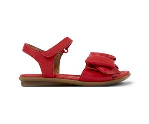 CAMPER Right - Sandals for Girls - Red, size 37, Smooth leather