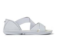 Camper Right Nina K201367, Sandalia X-Strap Mujer, Gris Pastel 007, 38 EU