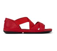Camper Right Nina K201367, Sandalia X-Strap Mujer, Rojo 008, 39 EU