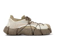 CAMPER ROKU - Sneakers for Men - White,Beige,Nude, size 40, Cotton fabric
