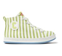 CAMPER Runner - Boots for Girls - White,Green, size 35, Cotton fabric