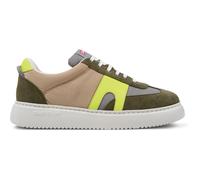 CAMPER Runner K21 Sorona® - Sneakers for Men - Green,Grey,Yellow, size 41, Cotton fabric