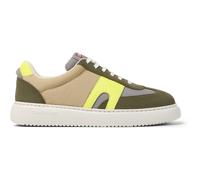 CAMPER Runner K21 Sorona® - Sneakers for Women - Grey,Yellow,Green, size 37, Cotton fabric