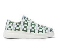 CAMPER Runner Up - Sneakers for Women - White,Green,Blue, size 37, Cotton fabric