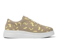 CAMPER Runner Up - Sneakers for Women - Yellow,Beige, size 38, Suede