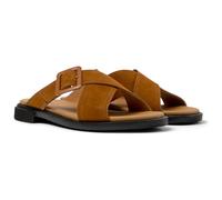 Camper Sandalia Edy K201384 X-Strap para mujer, color marrón medio 006, talla 35 EU, Medium Brown 006, 35 EU