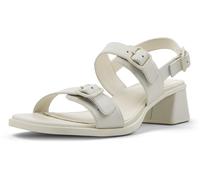 Camper Women's Kora Sandal K201739 2-Strap, White Natural 002, 37 EU