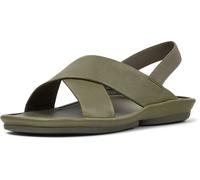 CAMPER Right Isla - Sandals for Women - Green, size 40, Smooth leather