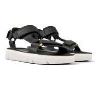 CAMPER Oruga - Sandals for Men - Black,Yellow, size 40, Smooth leather