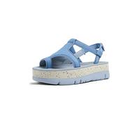 CAMPER Oruga Up - Sandals for Women - Blue, size 40, Cotton fabric