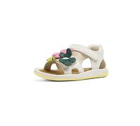 Camper Sandalias planas Bicho K800523 para niñas, Blanco Natural 001 Tws, 7.5 UK Child