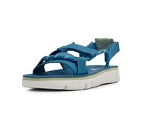 Camper Sandalias planas Oruga para mujer, Azul medio., 42 EU
