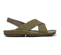 Camper Sandalias Right Isla para mujer, talla mediana, color verde 39 EU