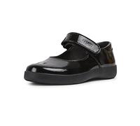 Camper - Spiral Comet, Mary Jane Flat, Black,