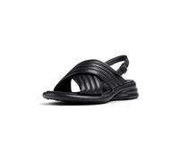 Camper Spiro K201494, Sandalia X-Strap Mujer, Negro 009, 36 EU