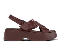 CAMPER Tasha - Formal shoes for Women - Burgundy, size 37, Smooth leather