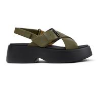 CAMPER Tasha - Formal shoes for Women - Green, size 35, Smooth leather