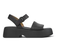 CAMPER Tasha - Sandals for Women - Black, size 36, Smooth leather