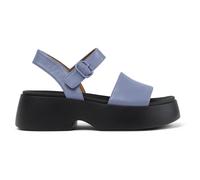 CAMPER Tasha - Sandals for Women - Blue, size 41, Smooth leather