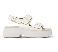 CAMPER Tasha - Sandals for Women - White, size 36, Smooth leather