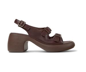 CAMPER Thelma Sandal - Sandals for Women - Brown, size 41, Smooth leather