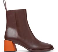 CAMPER Twins - Ankle boots for Women - Burgundy, size 41, Smooth leather