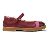 CAMPER Twins - Ballerinas for Girls - Burgundy,Pink, size 26, Smooth leather