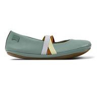 CAMPER Twins - Ballerinas for Girls - Green, size 37, Smooth leather