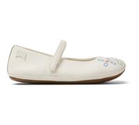 CAMPER Twins - Ballerinas for Girls - White, size 30, Smooth leather