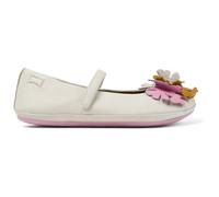 CAMPER Twins - Ballerinas for Girls - White, size 31, Smooth leather
