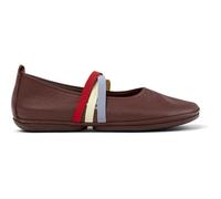 CAMPER Twins - Ballerinas for Women - Burgundy, size 41, Smooth leather