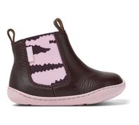 CAMPER Twins - Boots for First walkers - Burgundy, size 25, Smooth leather
