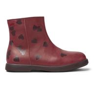 CAMPER Twins - Boots for Girls - Burgundy, size 33, Smooth leather