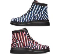 CAMPER Twins by Cristian Zuzunaga - Ankle boots for Women - Black,Red,Blue, size 40, Cotton fabric