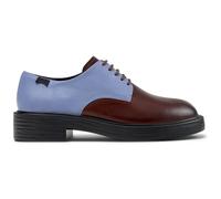 CAMPER Twins - Flat shoes for Women - Brown,Blue,Black, size 38, Smooth leather