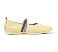 CAMPER Twins - Flat shoes for Women - Yellow, size 39, Smooth leather