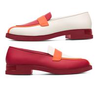 CAMPER Twins - Formal shoes for Women - Beige,Red,Orange, size 41, Smooth leather